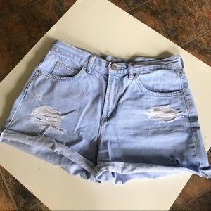 jean shorts